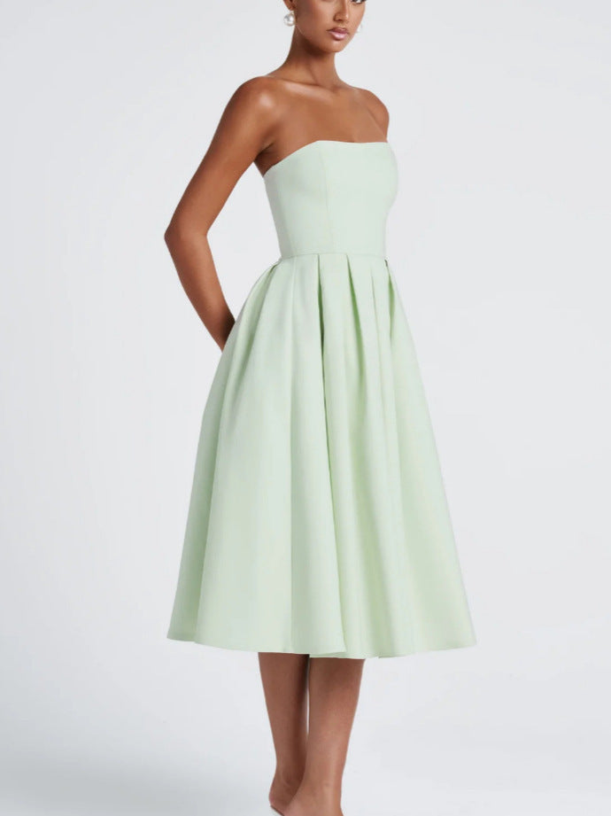 LAILA-MARIE | Curve Torch Midi-Kleid