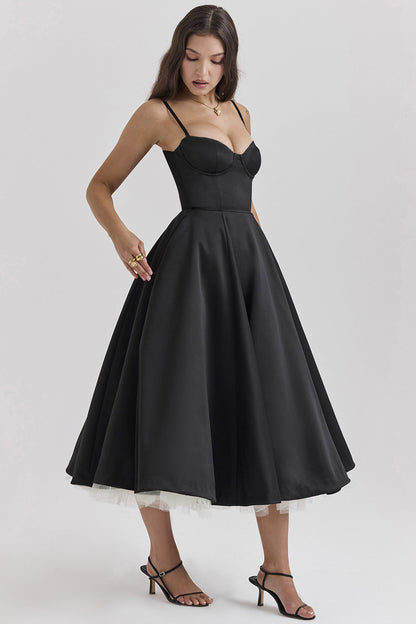 YLIANA | Romantisches Sommer-Midikleid