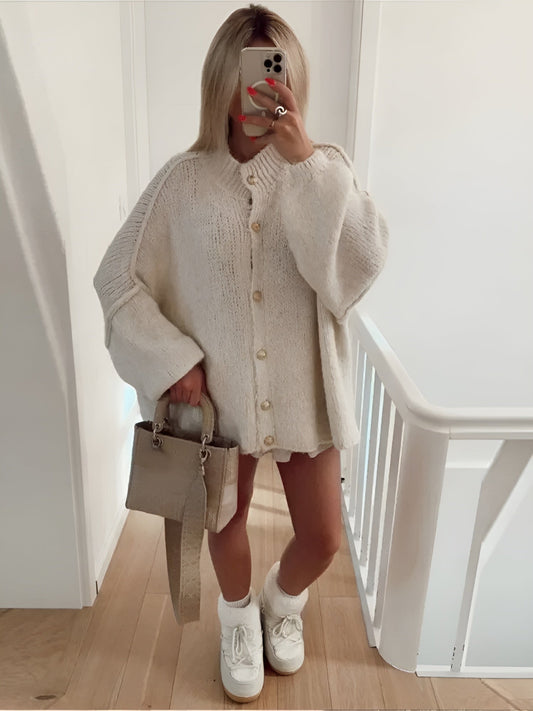 NORA – Oversized Strickjacke