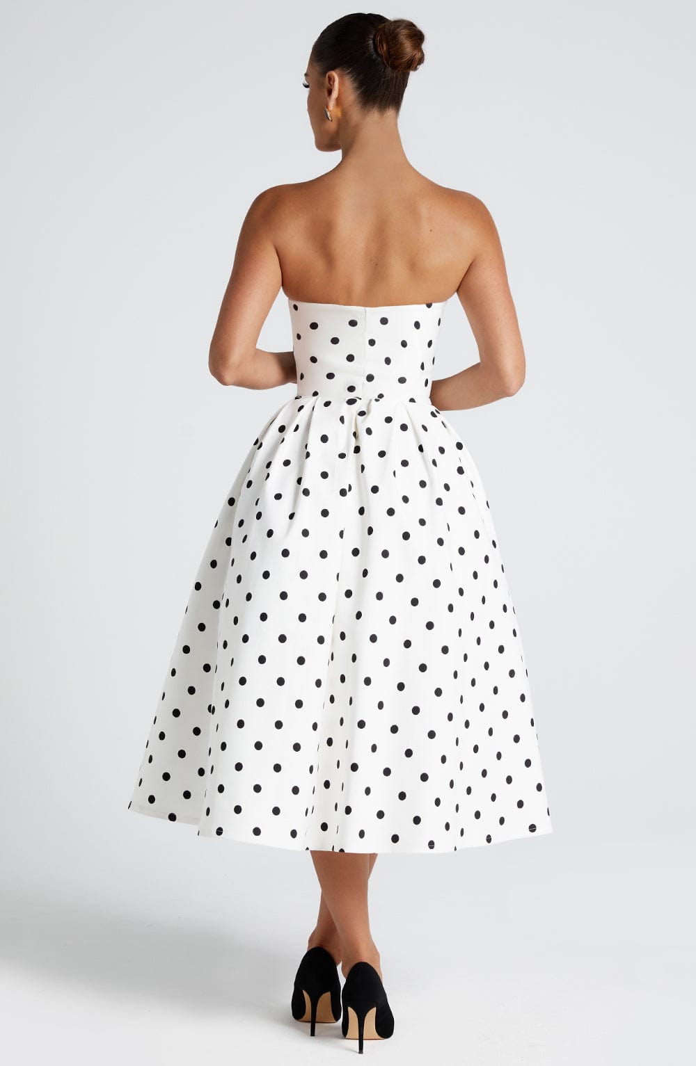 LAILA-MARIE | Curve Torch Midi-Kleid